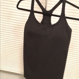 Lululemon Ebb To Street Tank, black size 8